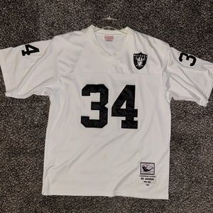 Bo Jackson (Mitchell and Ness) / LA Raiders 1988-1993 / White / Size 56